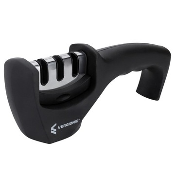 ТОЧИЛКА КУХОННЫХ НОЖЕЙ ДЛЯ НОЖНИЦ КОМПАКТНОЕ КОЛЕСО 3в1