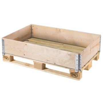 УДЛИНИТЕЛЬ ДЕРЕВЯННОГО ПОДДОНА 120 x 80 см КОНТЕЙНЕР ДЛЯ ПОДДОНОВ GARDEN ROED