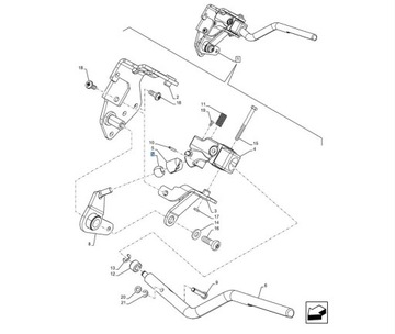 Kulka 84487170 CNH