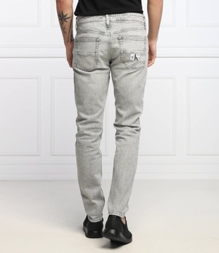 CALVIN KLEIN JEANS jeansy | Slim Fit szare