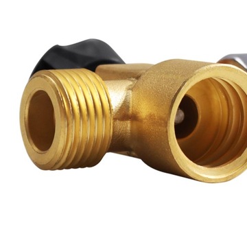 Переходник для наполнения баллонов с переключателем 4 на W21. черный Давление