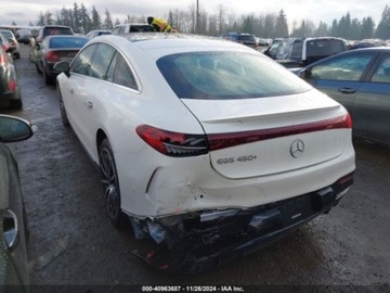 Mercedes 2022 Mercedes-Benz EQS 2022r., 450, od ubezpieczalni Benzyna 416KM, zdjęcie 4