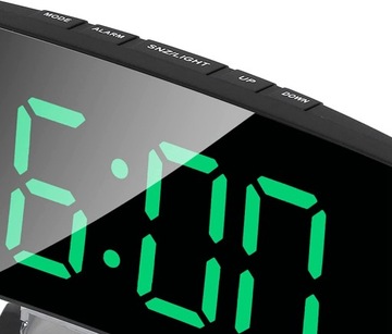 ЦИФРОВЫЕ ЧАСЫ, ЭЛЕКТРОННЫЙ СВЕТОДИОДНЫЙ БУДИЛЬНИК С БУДИЛЬНИКОМ