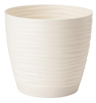 DONICZKA Z PODSTAWKĄ SAHARA śr. 13CM KREM MAT Form-plastic