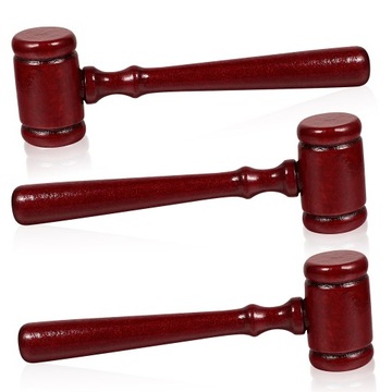 Детские машинки Mahogany Judge Hammer Gavel, 3 шт.