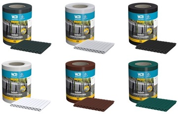 ЛЕНТА ДЛЯ ЗАБОРА 19смх35м СЕРАЯ ЗАБОРА