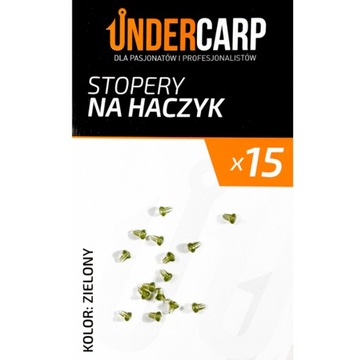 Stopery na haczyk zielone UNDERCARP