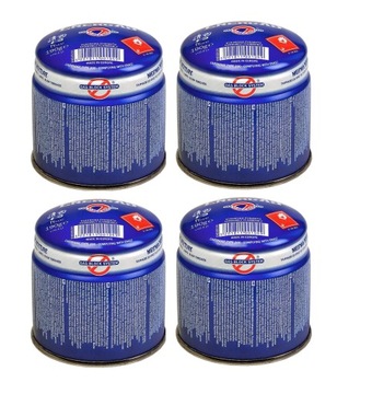 4x Kartusz przebijany 20% propan 80% butan ENERGAS
