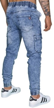 МУЖСКИЕ БРЮКИ-КАРГО, ДЖИНСЫ-ДЖОГГЕРЫ С КАРМАНАМИ