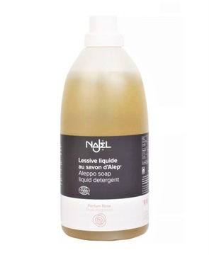 Płyn do prania z mydłem Aleppo - naturalny detergent - Zapach Różany, 2L, N