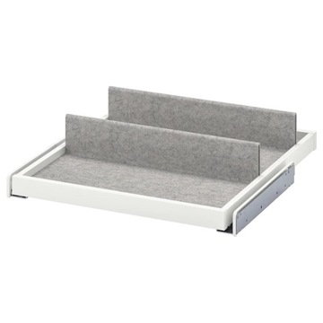 IKEA KOMPLEMENT Wysuwana taca z wkładem 50x58 cm