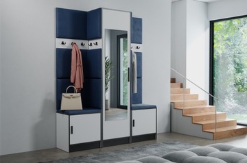 БИЛЛ ПЛЮС 4Д шкаф,сиденье,мягкие панели,шкаф,зеркало