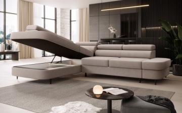 ПРИАМ раскладной угловой диван Спальное место.