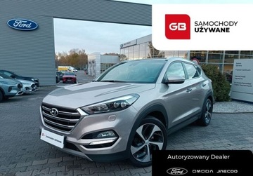 Hyundai Tucson III SUV 1.7 CRDi 141KM 2016 Hyundai Tucson 1.7 CRDI BlueDrive 140KM Automat SalonPL SerwisASO Gwarancj