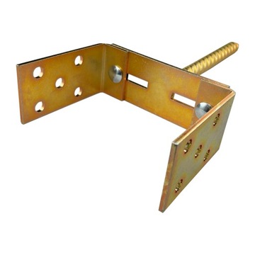 РЕГУЛИРУЕМЫЙ АНКЕРНЫЙ КРОНШТЕЙН ДЛЯ ОСНОВАНИЯ СТОЙКИ 0–160 Y 3 мм