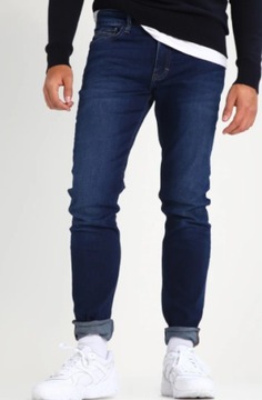 Spodnie jeansowe Calvin Klein Slim Straight 30/34