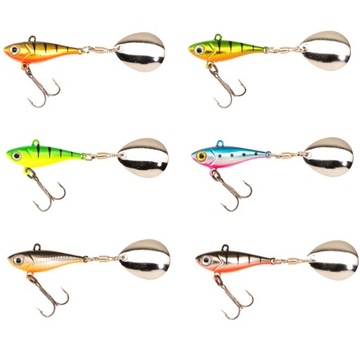 WIRUJĄCY OGONEK JAXON RAPID TSA 6 GR ZESTAW 6 SZT