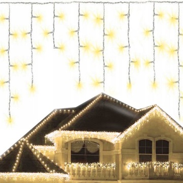 500 LED SOPLE LAMPKI CHOINKOWE ZEWNĘTRZNE 16M DEKORACJA ŚWIĄTECZNA