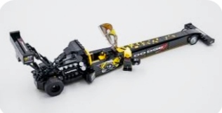 LEGO 76904 Speed Champions SAM Mopar Dodge//SRT Top Fuel Dragster OPIS