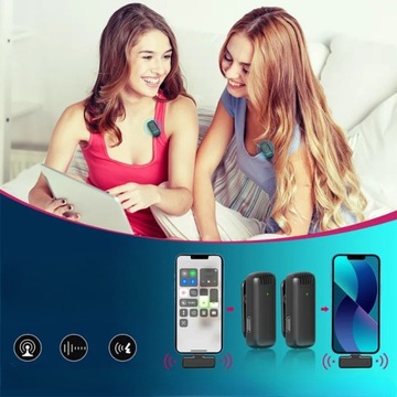 Беспроводной микрофон Lavalier J13 с разъемом USB C