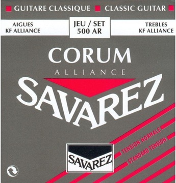 Struny do Gitary Klasycznej - Savarez 500 AR