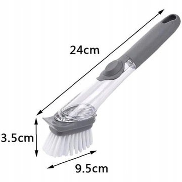 Сменная чистящая щетка с запасной жидкостью