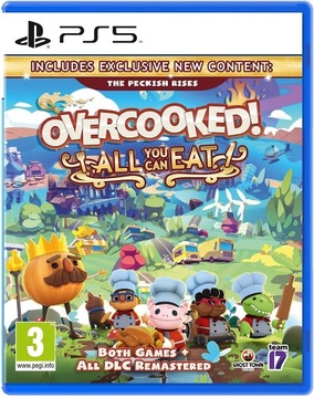 OVERCOOKED! ALL YOU CAN EAT JEDZ ILE CHCESZ PL PS5 NOWA FOLIA