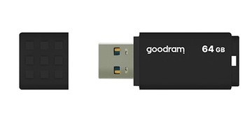 Флэш-накопитель GOODRAM UME3 64 ГБ USB 3.2 черный