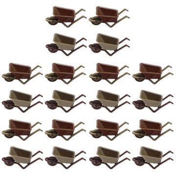 Mini wózek z zabawkami, malutki, miniaturowy mebel