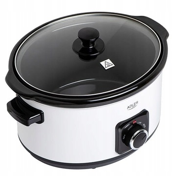 WOLNOWAR CERAMICZNY SLOW COOKER SOUS VIDE 5,8L 290W