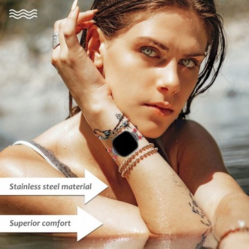 Ремешок для часов из агата. Жемчужный ремешок для часов.