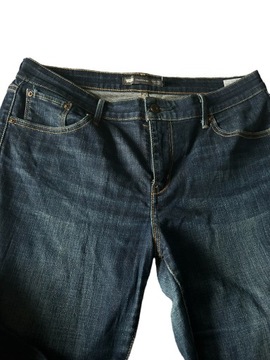 Levi's demi curve, jeansy damskie32/30 XL
