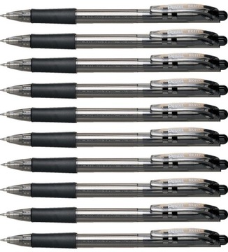 Długopis automatyczny Pentel BK417 czarny 10 szt,
