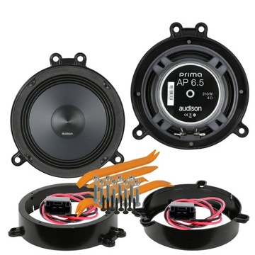 AUDISON AP 6.5 GŁOŚNIKI MERCEDES CLC CL203 PRZÓD