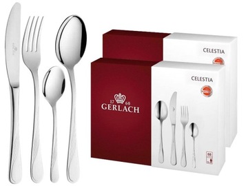 CELESTIA GERLACH SZTUĆCE 136PUDEŁKO 24 OSÓB POŁYSK