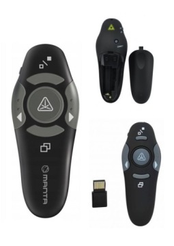 MANTA Presenter - лазерная указка MPR001 Черный