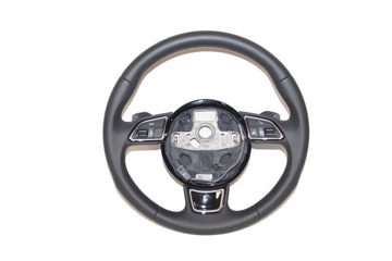 AUDI A5 8T A4 B8 KIEROWNICA SKÓRA MULTI 8K0419091BN ŁOPATKI