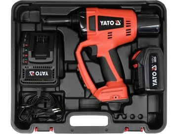 YATO Nitownica Akumulatorowa 18V 2,4-4,8 mm 2040kg YT-82955