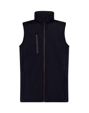 Męska kamizelka Soft-Vest: LEKKA WYTRZYMAŁA Softshell roz. XXL