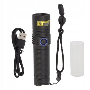 MOCNA LATARKA UV DO BURSZTYNÓW KLIMY LED 395nm