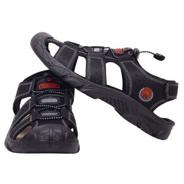 СПОРТИВНЫЕ САНДАЛИИ МУЖСКИЕ ЗАКРЫТЫЕ, РЕГУЛИРУЕМЫЕ НА ЗАВИСКЕ