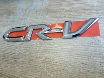 EMBLEMAT LOGO ZNACZEK CHROM CRV CR-V ORYG.*