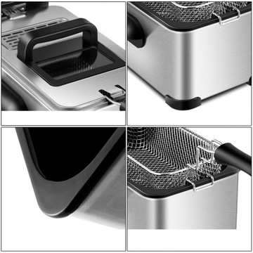 Frytownica jednokomorowa Costway EP24459DE 3,5 l 2000 W