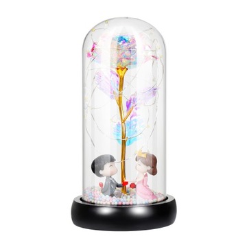 LEDLIGHT FAIRIE LUKSUSOWA LED ZACZAROWANA RÓŻA ZACHOWANA