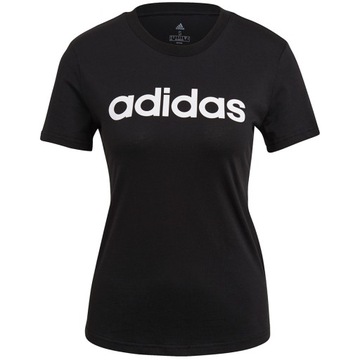 Koszulka damska adidas Essentials Slim T-Shirt czarna GL0769 L