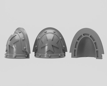 Naramiennik bits Black Templar