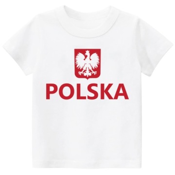 KOSZULKA POLSKA PATRIOTYCZNA T-SHIRT KIBICA M