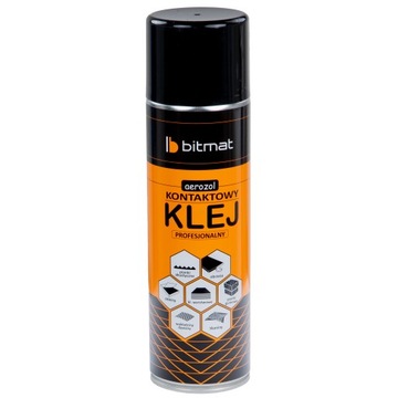 MOCNY KLEJ SPRAY DO MATY MAT PIANEK TŁUMIĄCYCH