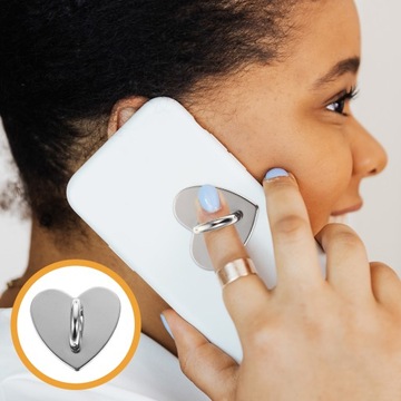 Etui na telefon komórkowy z haczykiem i ozdob