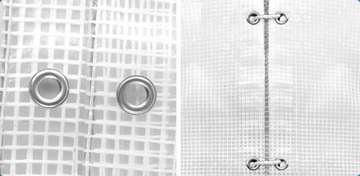 БРЕЗЕНТ 3х3 100г ПРОЗРАЧНЫЙ БРОНЯ БЕЛЫЙ УФ+ САД ДЛЯ РАСТЕНИЙ